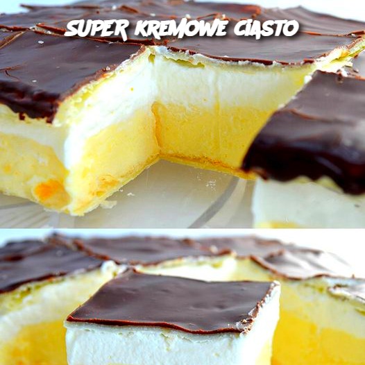 SUPER kremowe ciasto