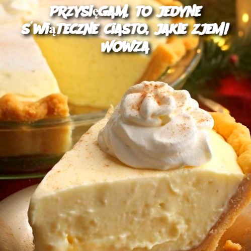 Przysięgam, to jedyne świąteczne ciasto, jakie zjem! Wowza