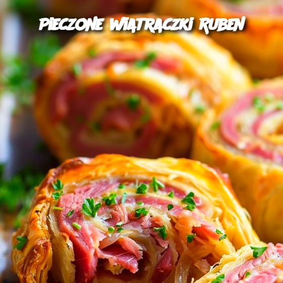 Pieczone wiatraczki Ruben