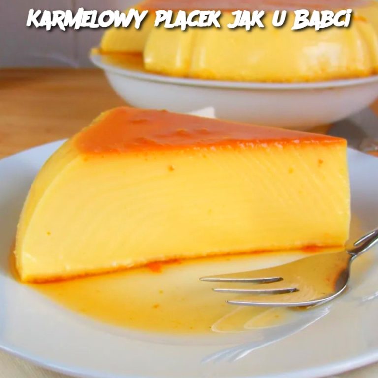 Karmelowy placek jak u Babci