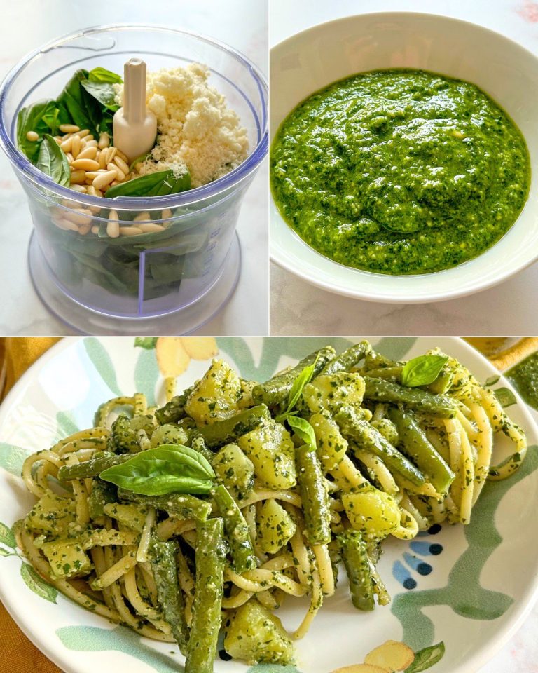 “Smak Natury: Trenette z Domowym Pesto”