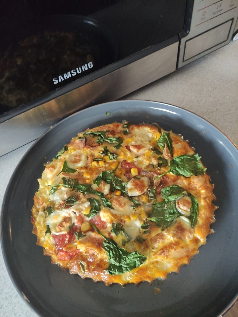 Omlet z serka wiejskiego 🙂