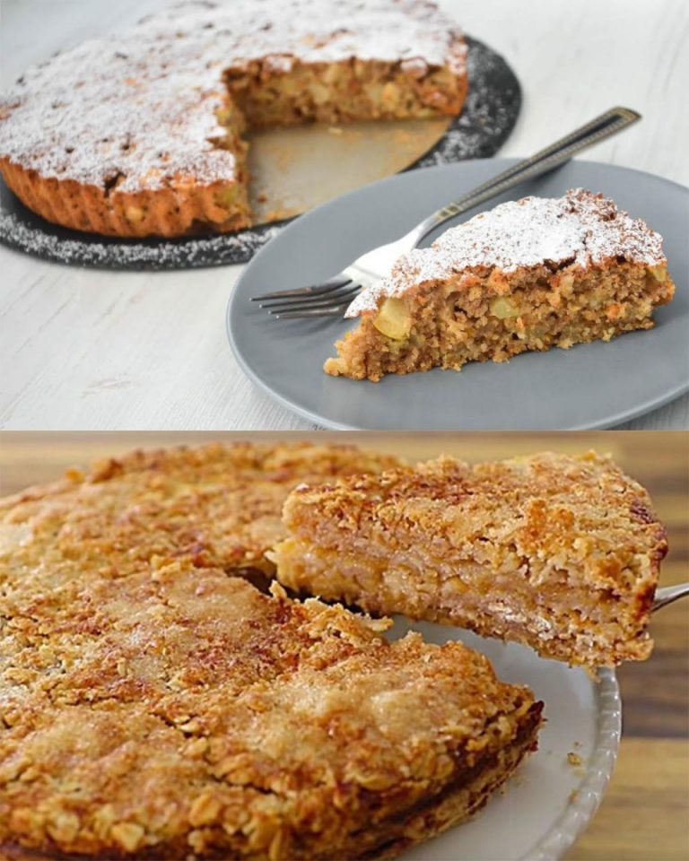 Ciasto owsiane z jabłkami