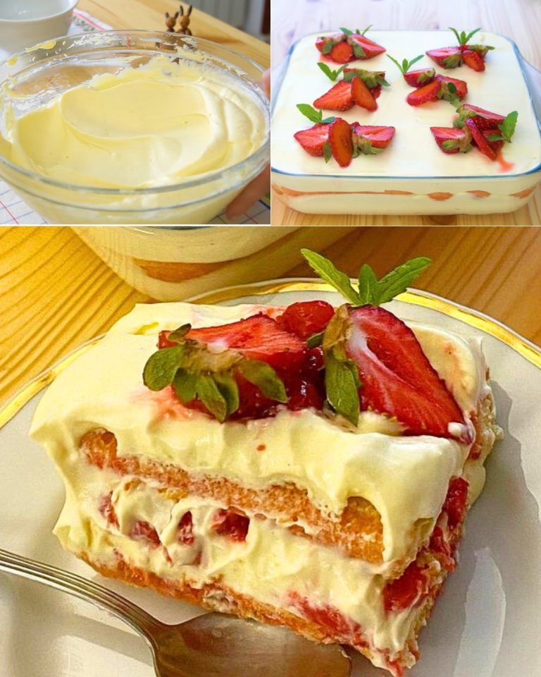 Truskawkowe tiramisu: przepis na kremowe i pyszne