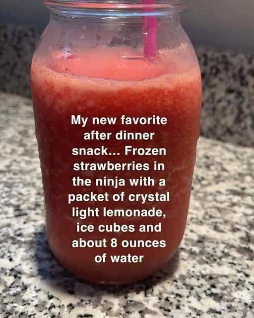 Ninja Slush z lemoniadą truskawkową