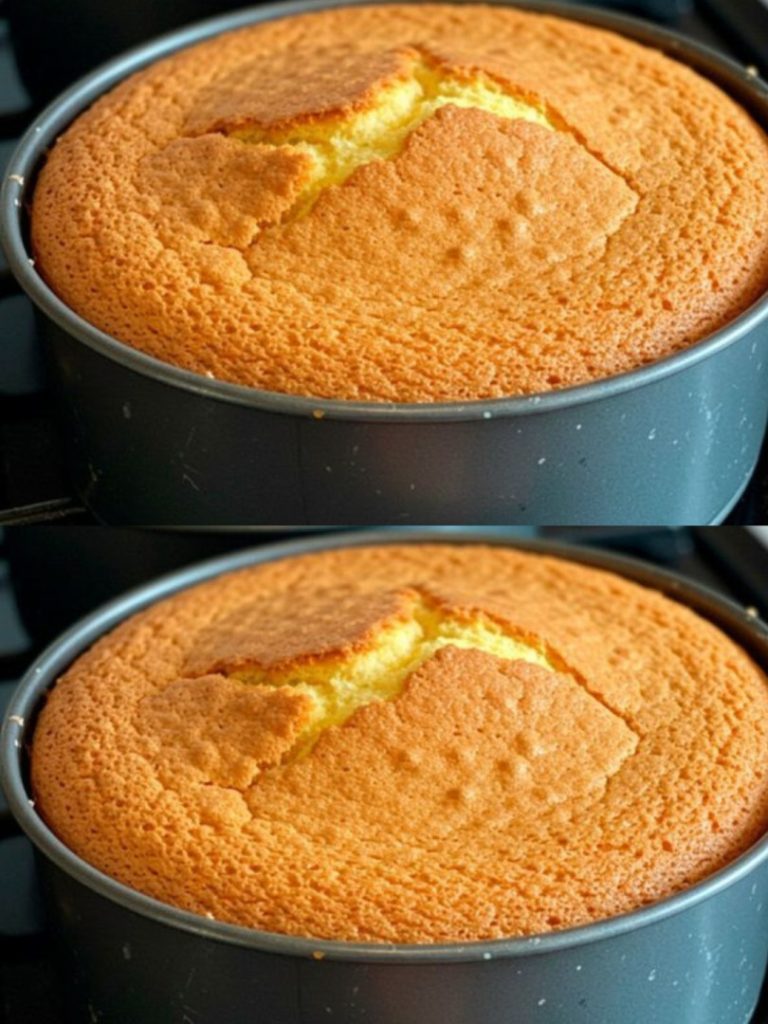 Simpele biscuitcake met 3 ingrediënten 🎂: een snel en makkelijk dessert dat perfect is voor elke gelegenheid