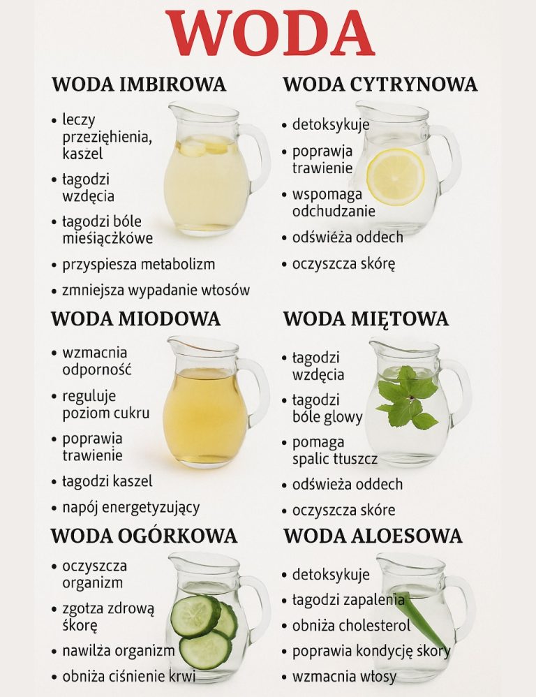 Woda Imbirowa – naturalne turbo na początku!