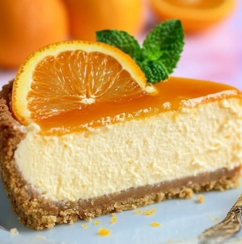 Wyjątkowy Sernik Pomarańczowy z Mascarpone – Przepis na Owocowe Rozkosze w Kremowej Formie