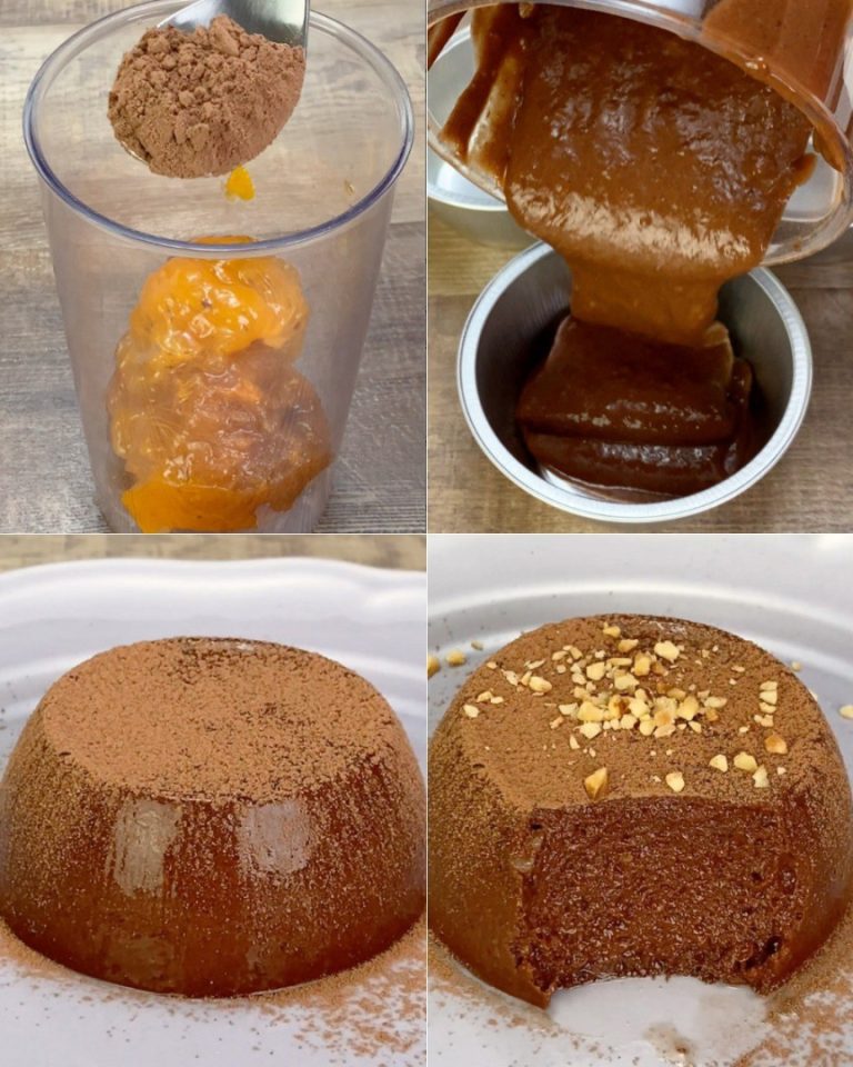 Unikalny artykuł na temat puddingu z kaki i kakao